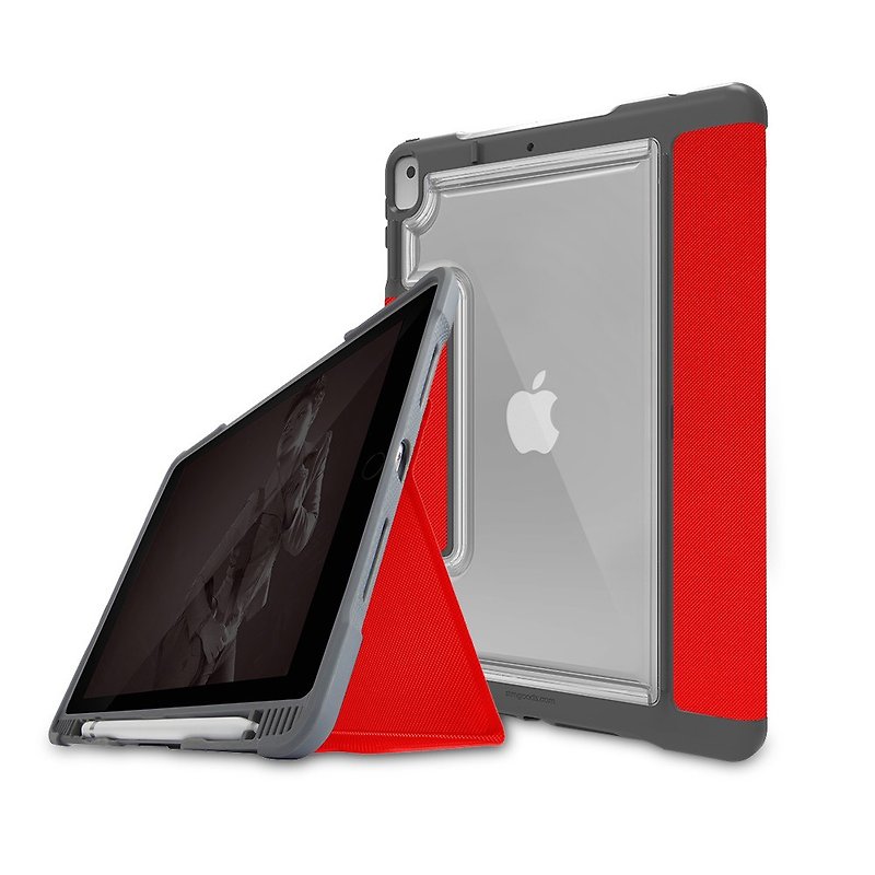 【STM】Dux Plus Duo 系列 iPad 第7/8/9代 10.2寸 保护壳 (红) - 平板/电脑保护壳 - 塑料 红色