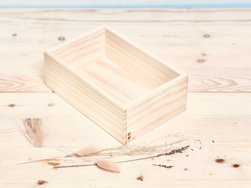 极简 木盒 1 号盒【 23 x15 x8 】- 木作系列 - 给家一个温暖 - 收纳用品 - 木头 咖啡色