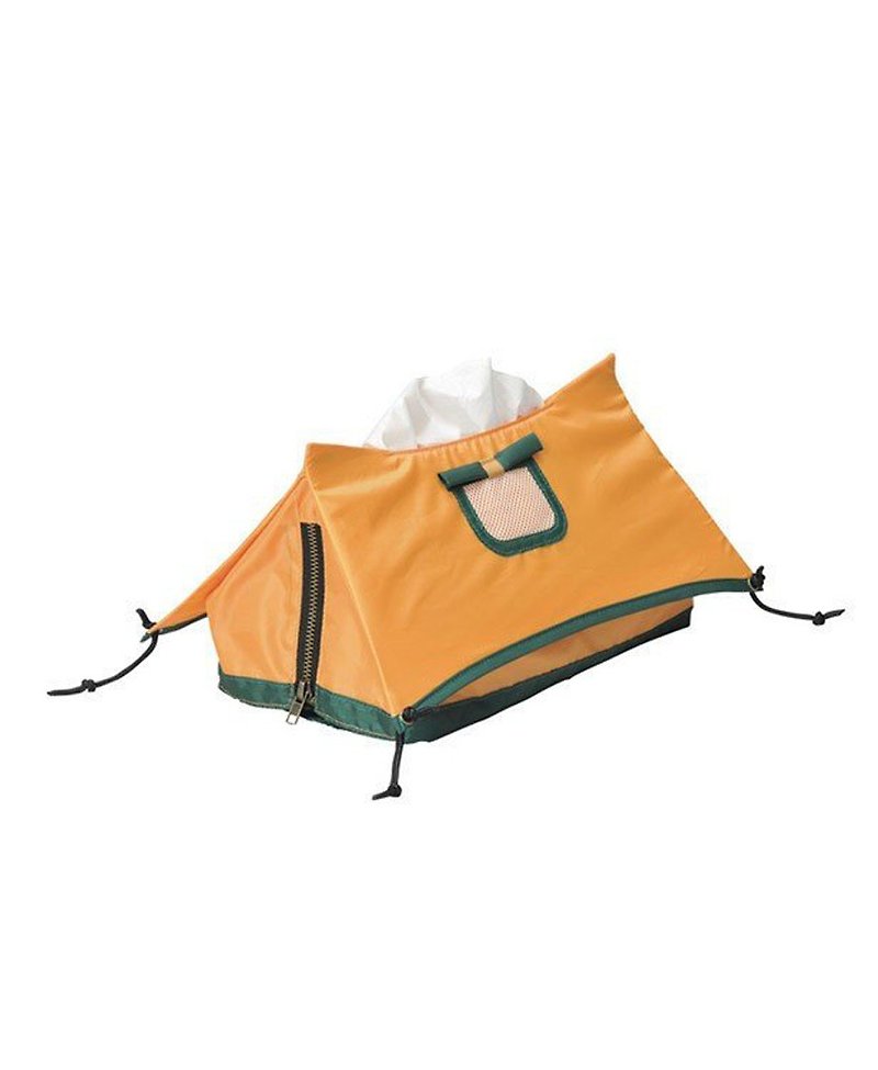 日本Magnets 超可爱户外露营帐篷造型面纸盒套(橘色) - 其他 - 塑料 橘色