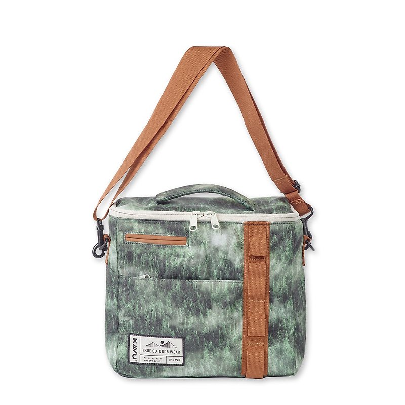 【西雅图 KAVU】Snack Sack 时尚保冷袋 荒野 #9055 - 野餐垫/露营用品 - 其他材质 绿色