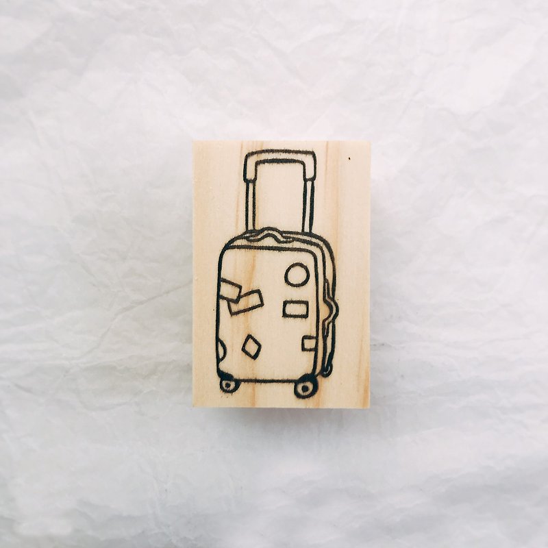 L号-TO GO系列手工印章-行李箱 - 印章/印台 - 其他材质 