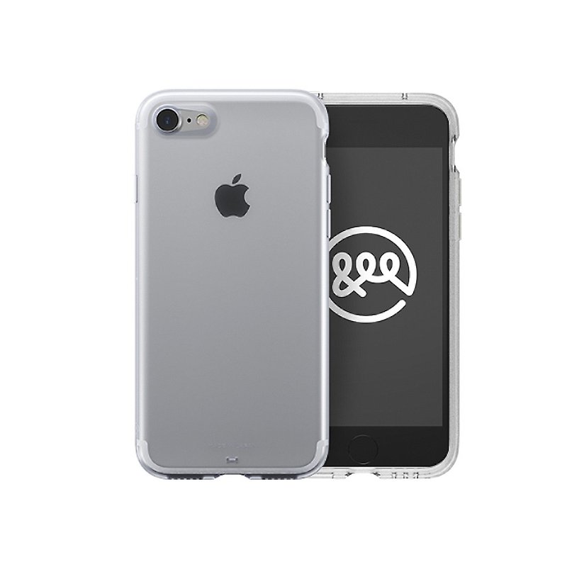 日本AndMesh Bling晶亮软质防撞保护套-iPhone 7 / 8  透白 (4571384954716) - 手机壳/手机套 - 其他材质 透明