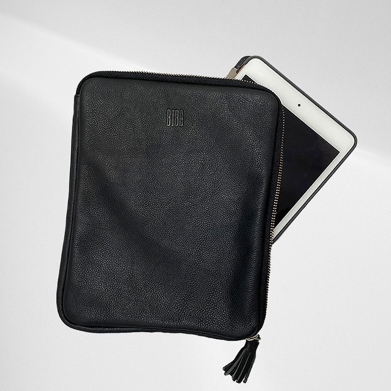 【西班牙BIBA】Luxury平板包 Ipad 收纳包 - 电脑包 - 真皮 黑色