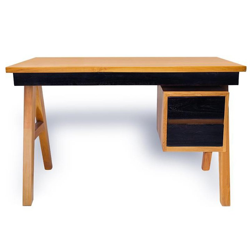 柚木书桌 - 餐桌/书桌 - 木头 