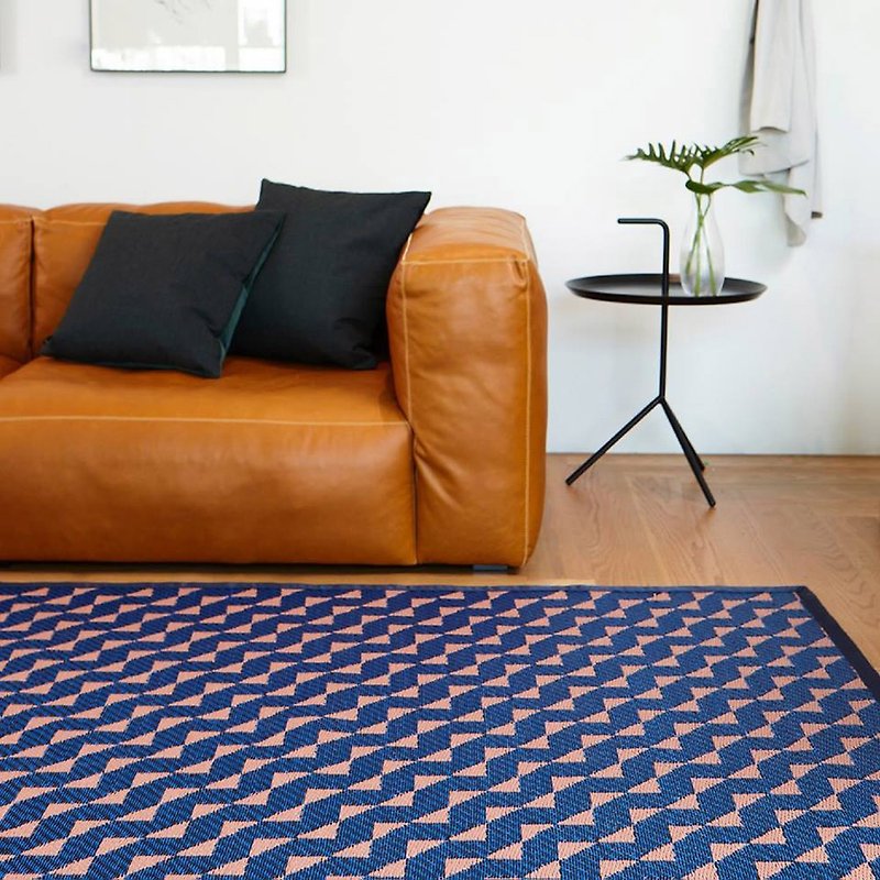 PDM | STRIDE 编织地垫(节奏橘)两种尺寸 - 地垫/地毯 - 防水材质 橘色