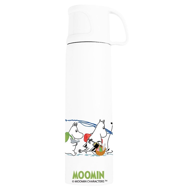 Moomin噜噜米授权-杯盖保温瓶(白) - 其他 - 其他金属 多色