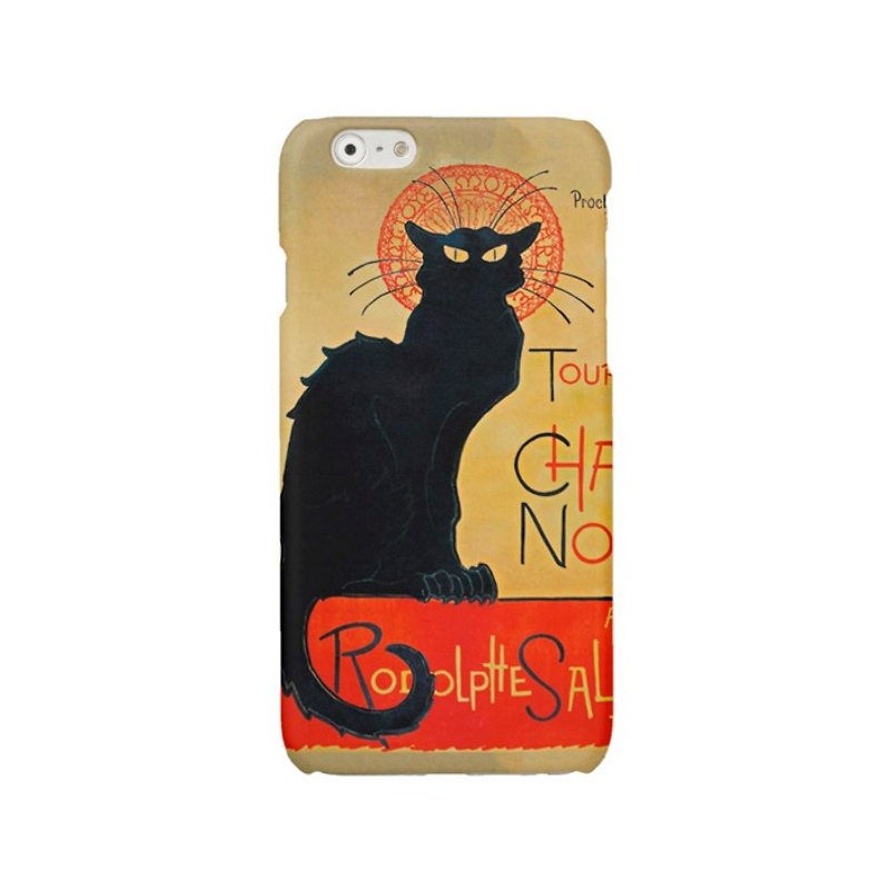 iPhone case Samsung Galaxy case phone case hard black cat 418 - 手机壳/手机套 - 塑料 