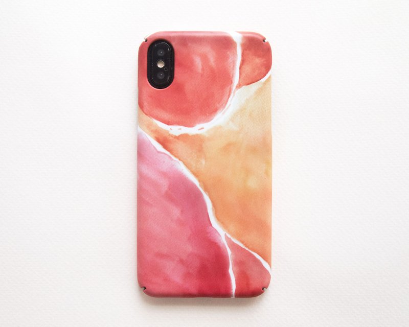 抽像外太空 iPhone 手机壳 เคส - 手机壳/手机套 - 塑料 粉红色