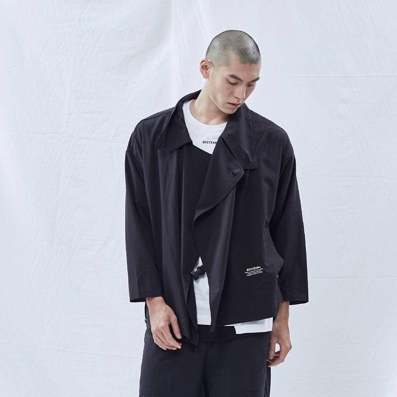 DYCTEAM - 3 Functional Lapel Jacket - 男装外套 - 防水材质 黑色