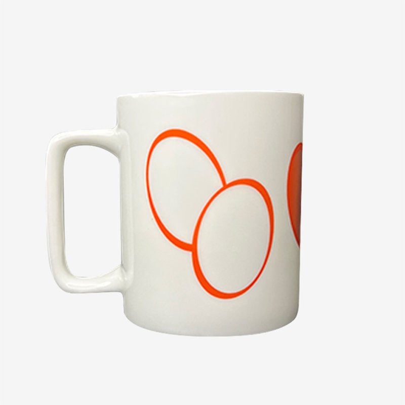 OLO CUP ver.橙色 - 杯子 - 瓷 橘色