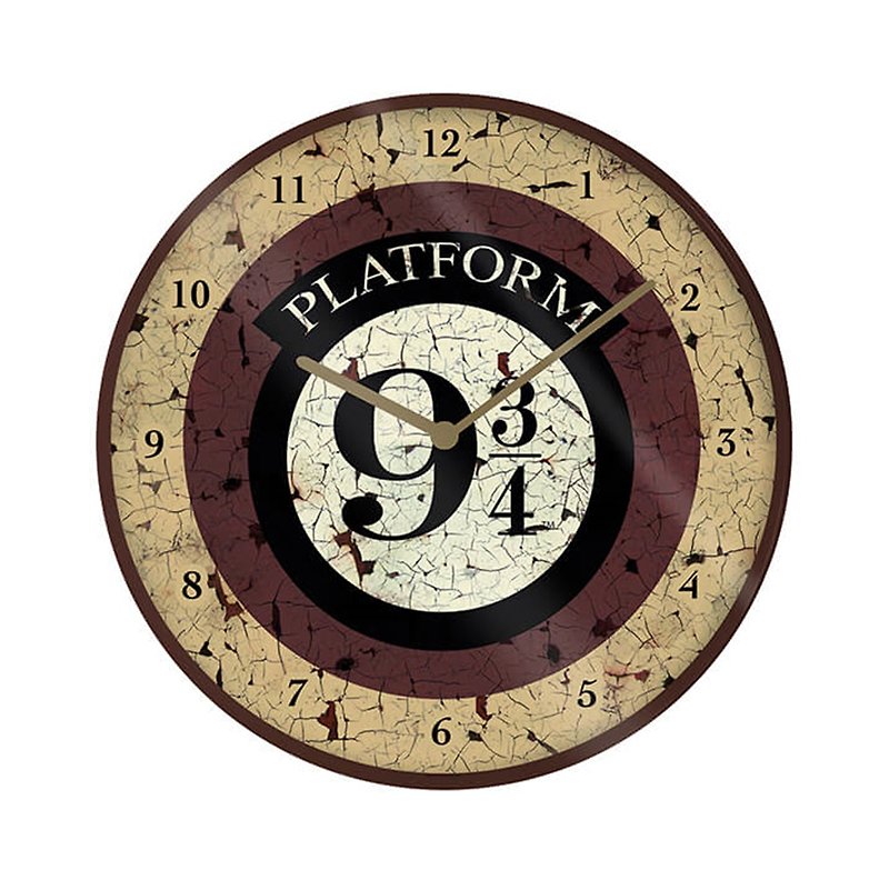 【哈利波特】9又3/4月台 进口时钟 Harry Potter - 时钟/闹钟 - 其他材质 咖啡色