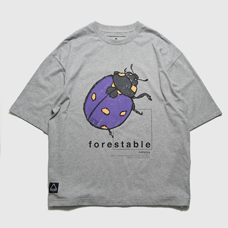 FRSTB  LadyBug Collection T-Shirt_短袖上衣 - 男装上衣/T 恤 - 棉．麻 灰色
