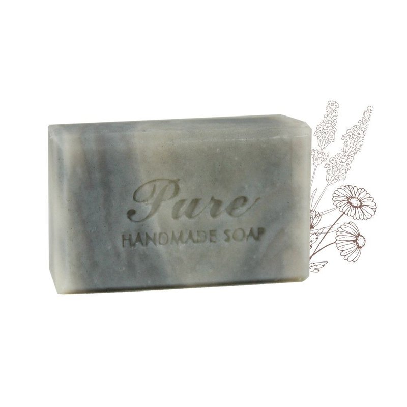 复方精油手工皂 舒缓康福110g - 肥皂/手工皂 - 精油 银色