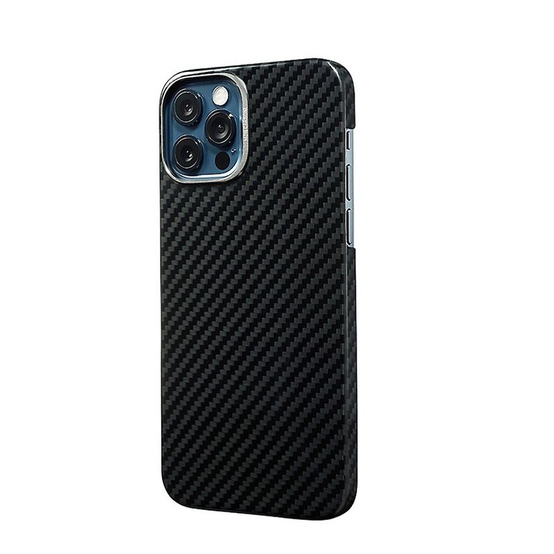 【Apple新品】经典防弹纤维保护壳午夜黑 iPhone 12系列 - 手机壳/手机套 - 碳纤维 黑色