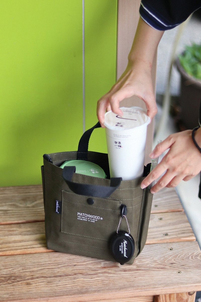 Matchwood 2cups Bottle Bag 两杯装 环保水壶袋 饮料袋 手提袋 - 随行杯提袋/水壶袋 - 防水材质 