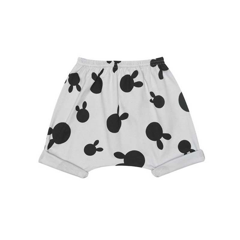 2016春夏 Beau Loves 灰色满版 Rabbit Dots 宝宝短裤 - 其他 - 其他材质 灰色