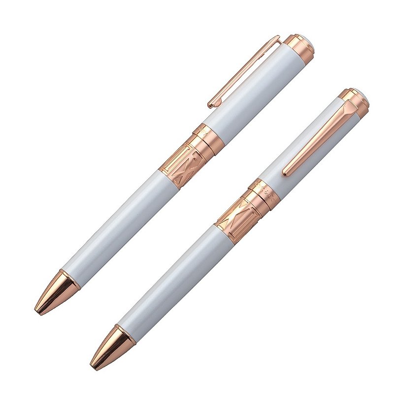 【Chris&Carey】Toki 时 原子笔 #６款可选 #素面赠刻字 - 圆珠笔/中性笔 - 其他金属 白色