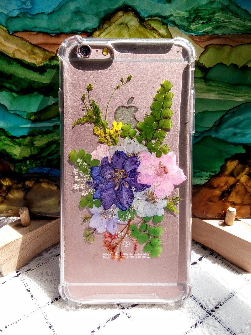 Annys workshop手作押花手机保护壳,iphone 6S plu适用,现货特价 - 手机壳/手机套 - 塑料 多色