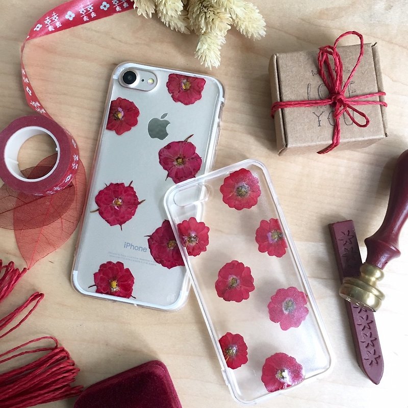 恋恋玫瑰 真花蔷薇手机壳 - 手机壳/手机套 - 植物．花 红色