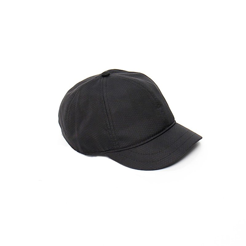 JANWONG HIT系列货车帽男女中性BF风改良简约高级风滑板帽 - 帽子 - 其他材质 黑色