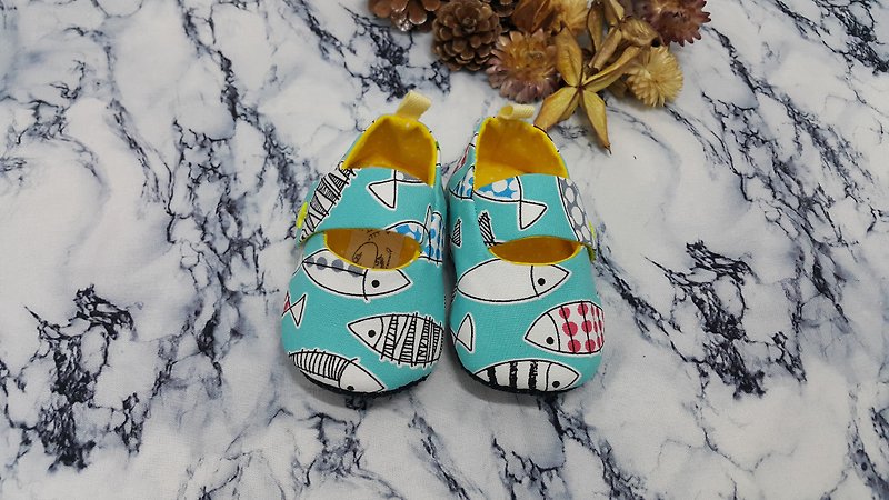 鱼儿 宝宝学步鞋(12cm)【S171001】 - 童装鞋 - 棉．麻 多色