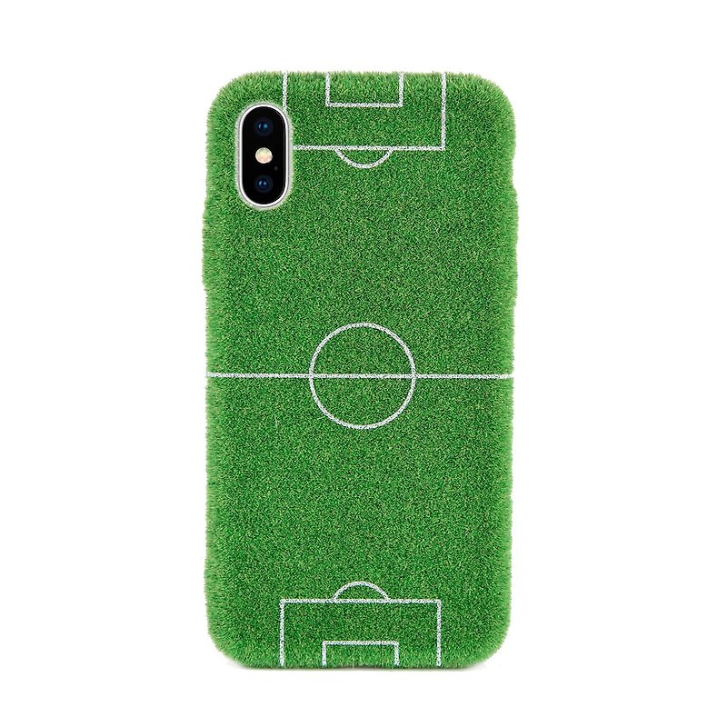 Shibaful Sports for iPhone case 運動場スマホケース  サッカー・野球・アメフト・陸上・テニス　五柄 - 手机壳/手机套 - 其他材质 绿色