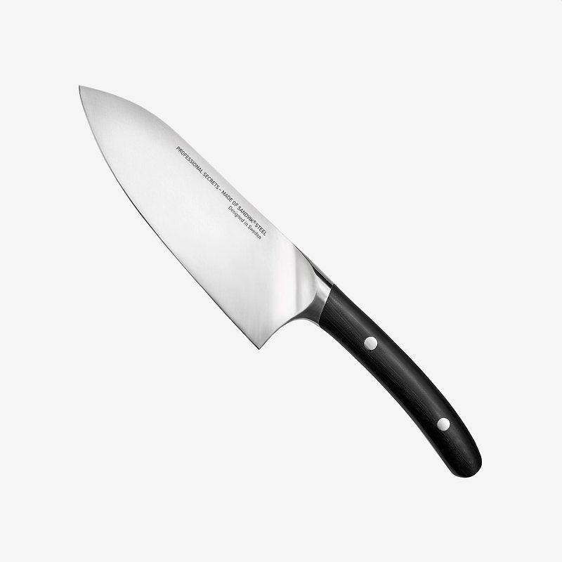 瑞典主厨秘密 主厨刀(M) 26CM 瑞典钢材 - 餐刀/叉/匙组合 - 不锈钢 银色