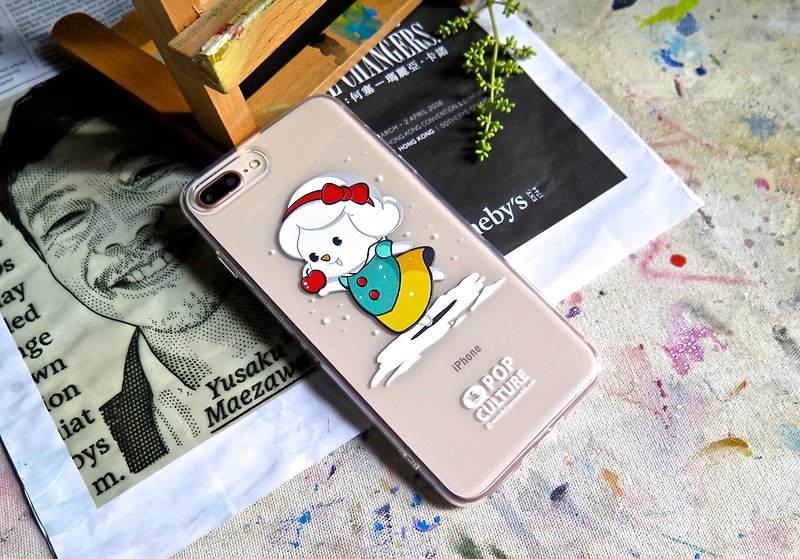 iPhone 8/7Plus Flying Mouse 白雪公主 卡通软胶透明手机壳 礼物 - 手机壳/手机套 - 硅胶 透明