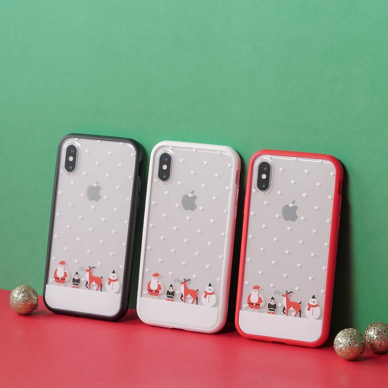 Mod NX边框背盖两用壳/圣诞限定-耶诞派对-雪花版 for iPhone系列 - 手机配件 - 塑料 多色