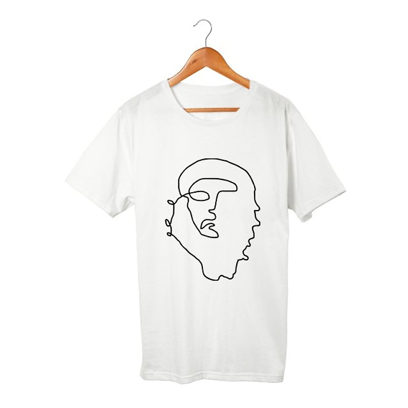 Che Tシャツ - 男装上衣/T 恤 - 棉．麻 白色