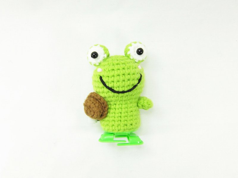 绅士蛙-大眼蛙-发条-玩具-摆饰 - 摆饰 - 聚酯纤维 绿色