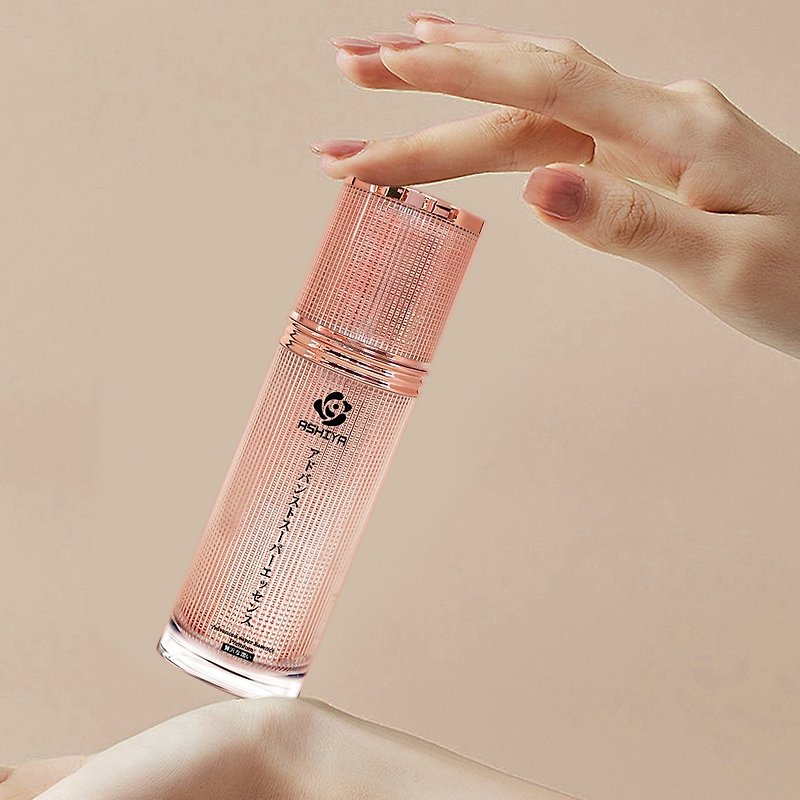 ASHIYA日本超能量肌因精华液(粉金瓶) - 精华液/安瓶 - 其他材质 粉红色