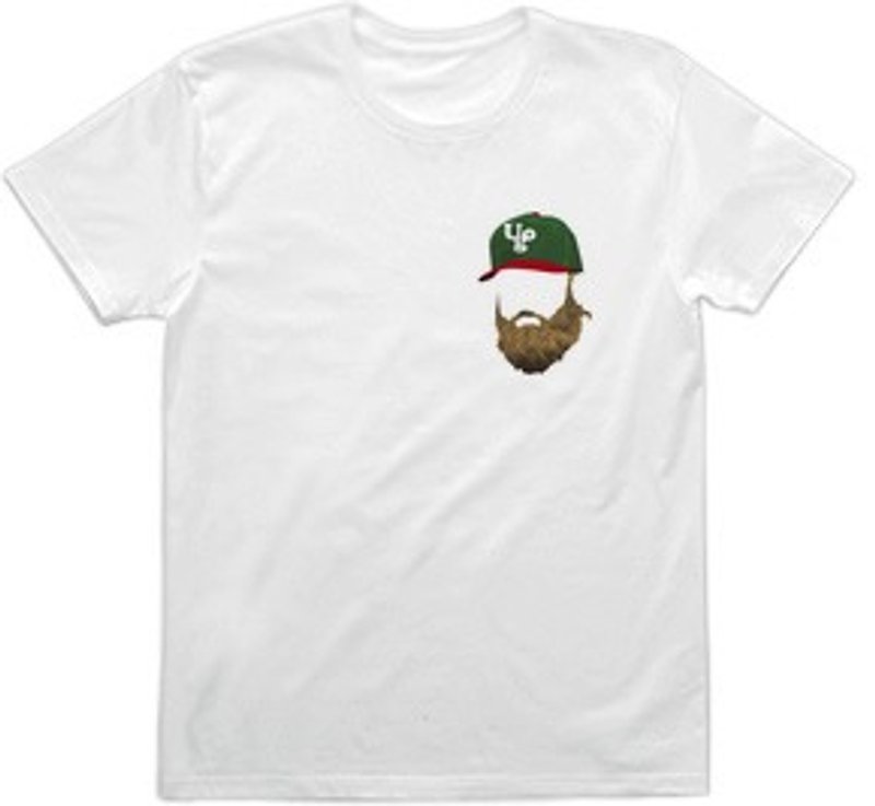 beard cap one（4.0oz） - 男装上衣/T 恤 - 其他材质 白色