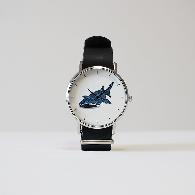 ジンベイザメの腕時計 - 女表 - 其他金属 蓝色