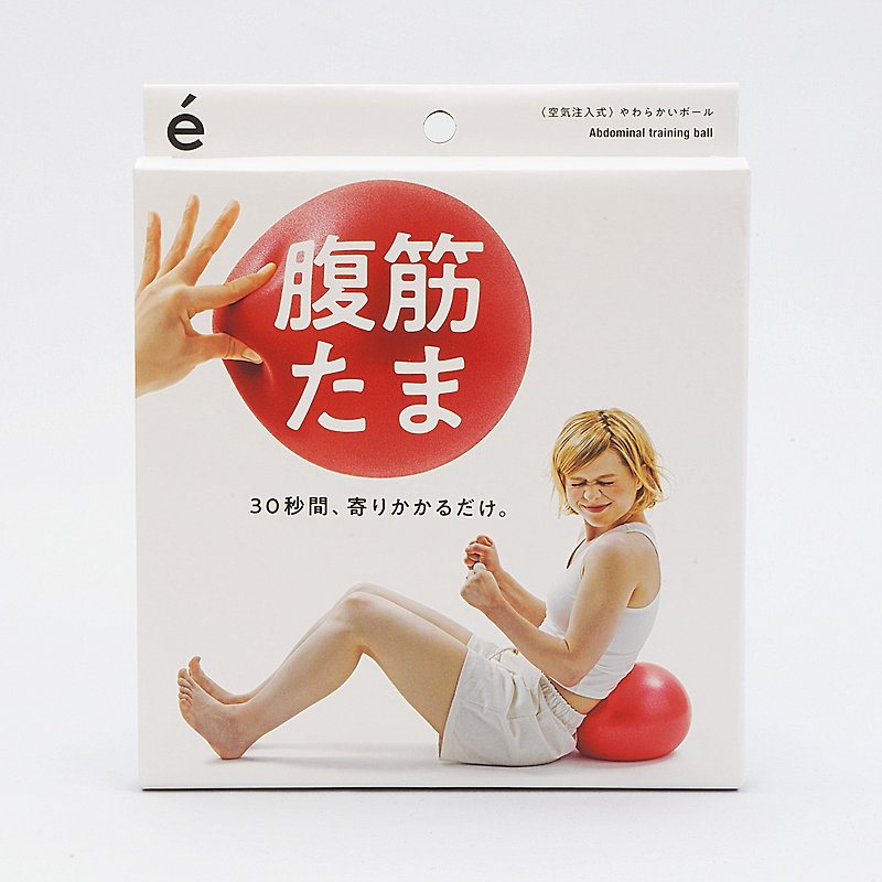日本Erugam 25cm瑜珈球 抗力球 居家健身 运动用品 礼物 - 运动/健身用品 - 塑料 红色