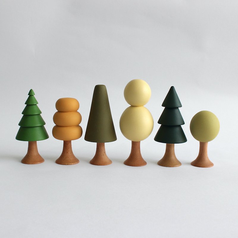 Wooden Forest Toy for Toddlers - 玩具/玩偶 - 木头 