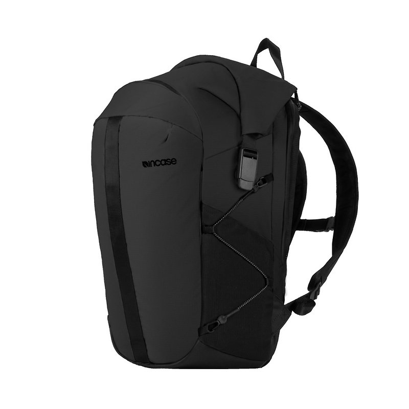 Incase AllRoute Rolltop Backpack 15-16寸 卷盖式后背包 (黑) - 后背包/双肩包 - 尼龙 黑色