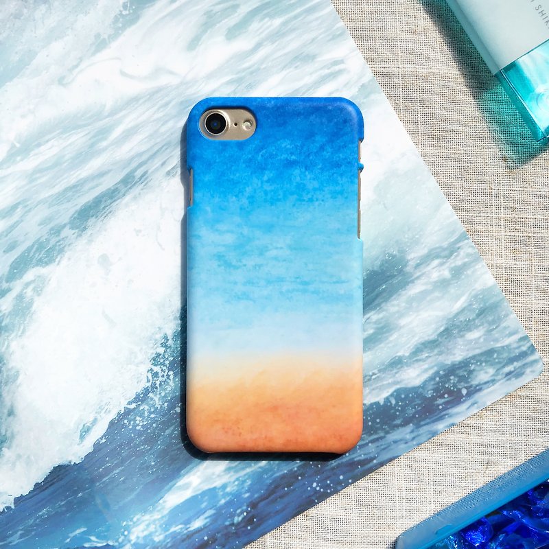 浪沿-手机壳 硬壳 iphone samsung sony htc zenfone oppo LG - 手机壳/手机套 - 塑料 蓝色