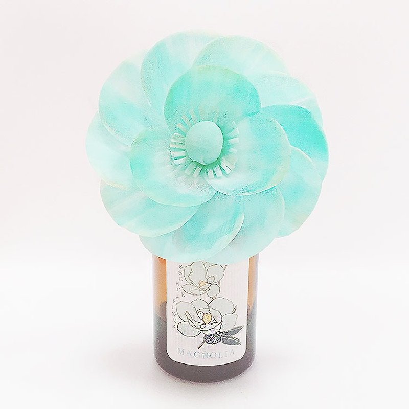 日本 Art Lab 经典瓶中花室内香氛 - 高节木兰花 - 香薰/精油/线香 - 植物．花 蓝色