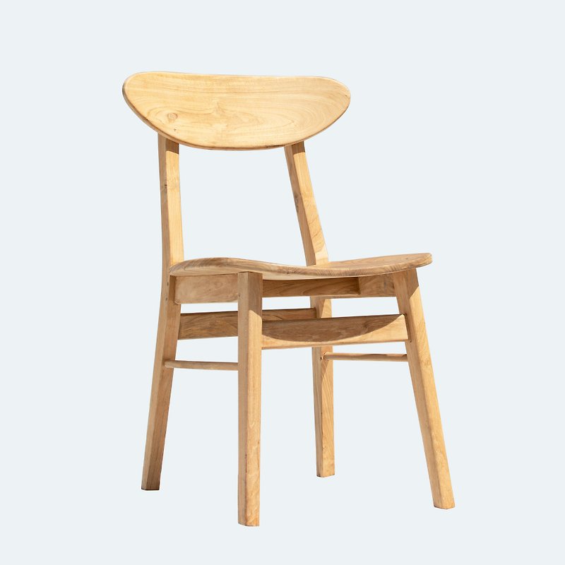小圆角餐椅/柚木/原木/低甲醛 - 其他家具 - 木头 咖啡色