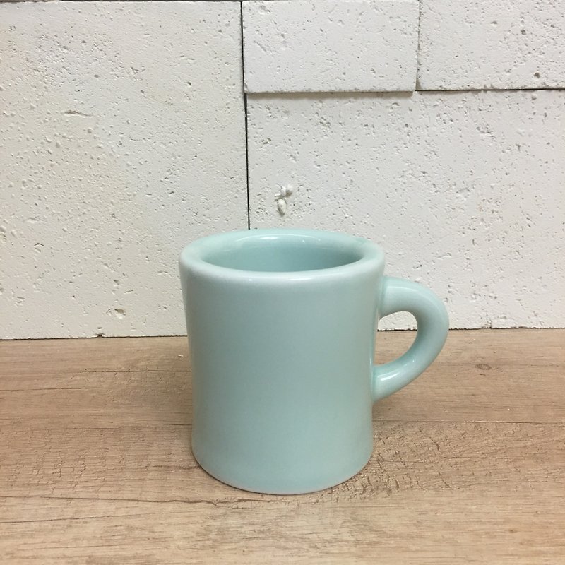 双层小胖杯(Tiffany绿) - 咖啡杯/马克杯 - 瓷 绿色