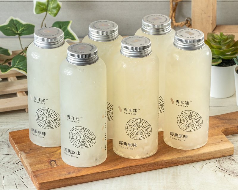 雪耳迷/白木耳饮 9入经典原味(420ml/瓶) - 健康/养生 - 新鲜食材 白色
