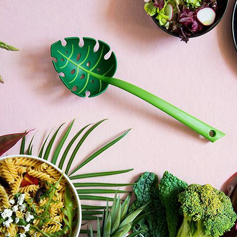 OTOTO 丛林-捞面勺 - 厨房用具 - 塑料 绿色