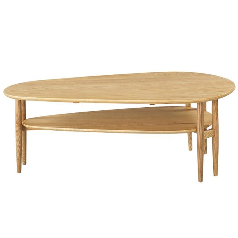 UWOOD水滴型双层造型桌-梣木色【DENMARK丹麦梣木】WRTB003R - 其他家具 - 纸 