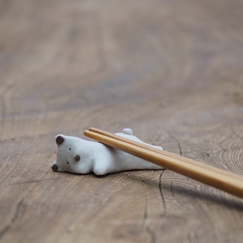 【疗愈小物系列】极地动物-耶诞北极熊与海豹 - 玩偶/公仔 - 陶 咖啡色