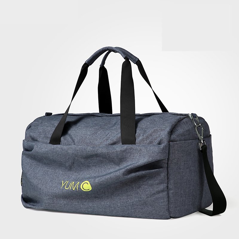 【免运】YUMC旅行包女短途手提旅游行李袋大容量简约出门 - 侧背包/斜挎包 - 其他材质 蓝色