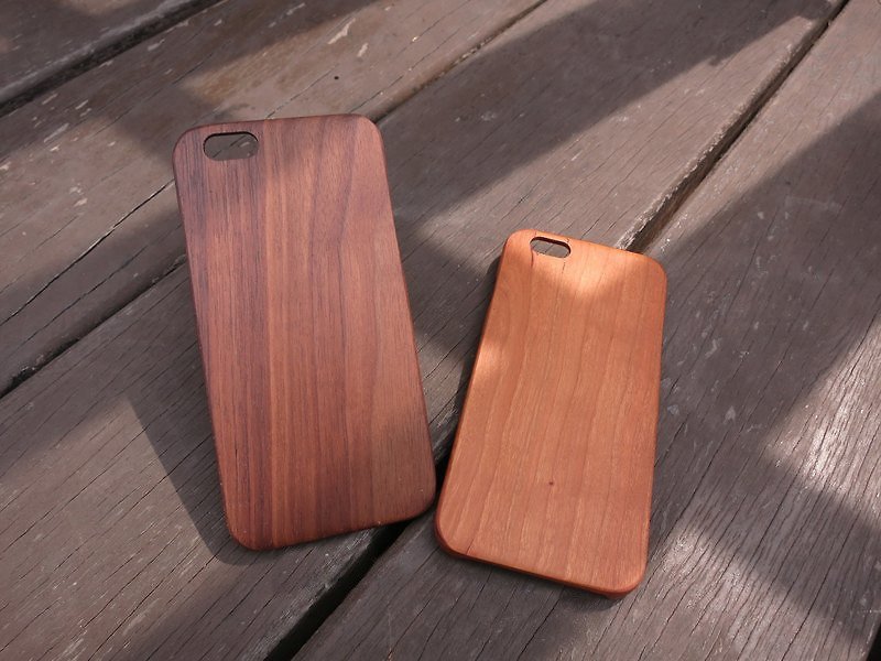 微森林．iPhone 6S 纯原木 木制手机壳-"樱桃木"（基本木纹款） - 手机壳/手机套 - 木头 咖啡色