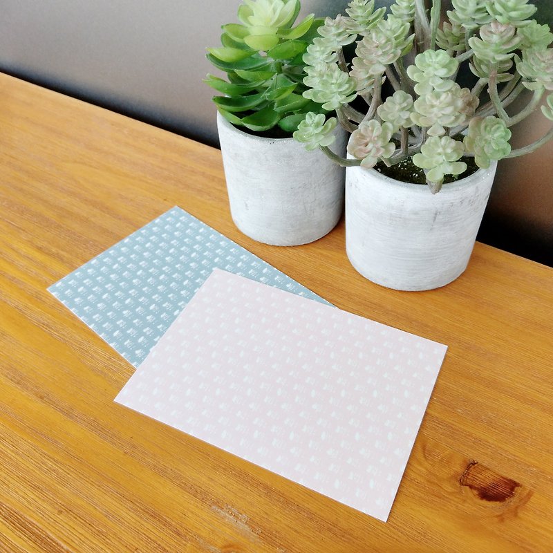 明信片-小门将系列-PK - 卡片/明信片 - 纸 粉红色