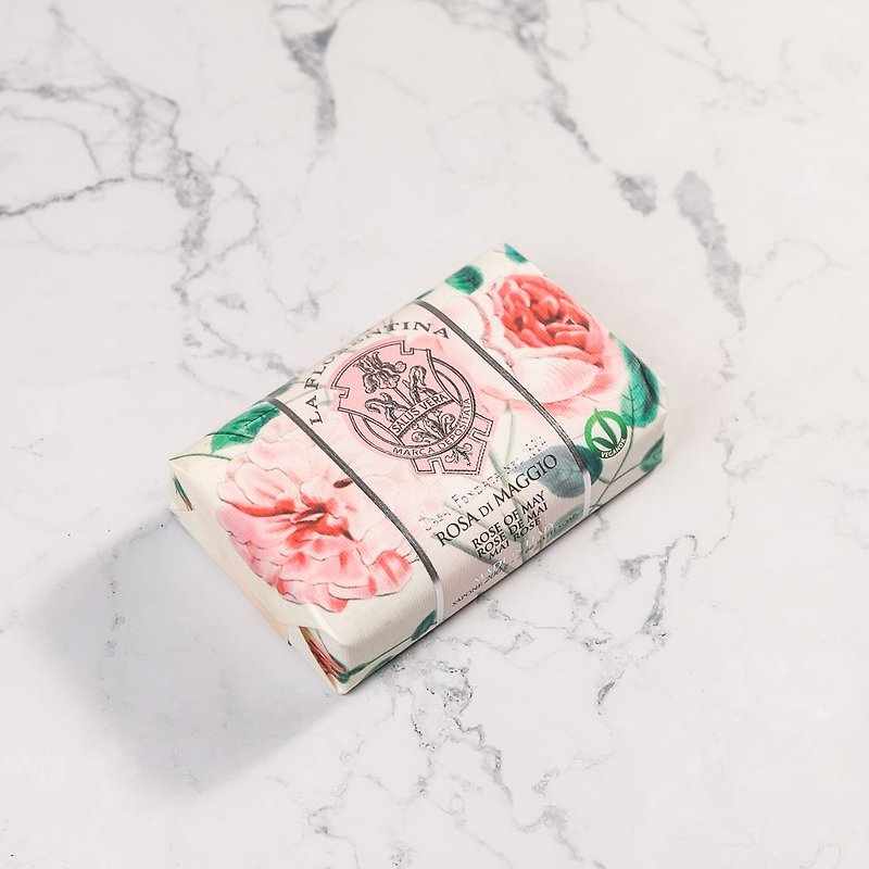 【快速出货】意大利手工香氛皂 200g-五月玫瑰 - 肥皂/手工皂 - 其他材质 粉红色