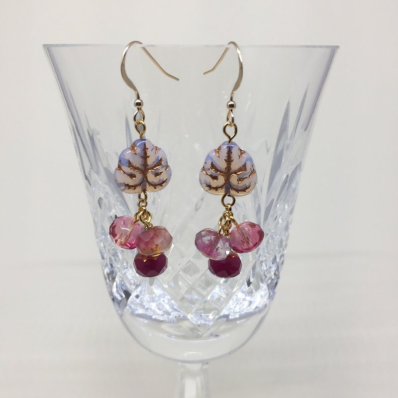 甜沁莓果 耳环 - 耳环/耳夹 - 其他材质 